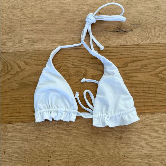 superdown Other - Superdown - Anneke Halter Tie Bikini Top in White